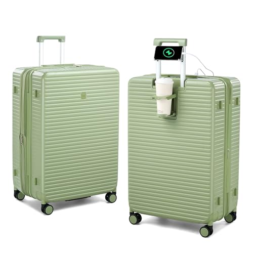 Hard Case 28 Inch Large Checked Luggage with Wheels