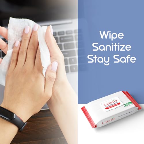 hand sanitizer wipes (60 Count)