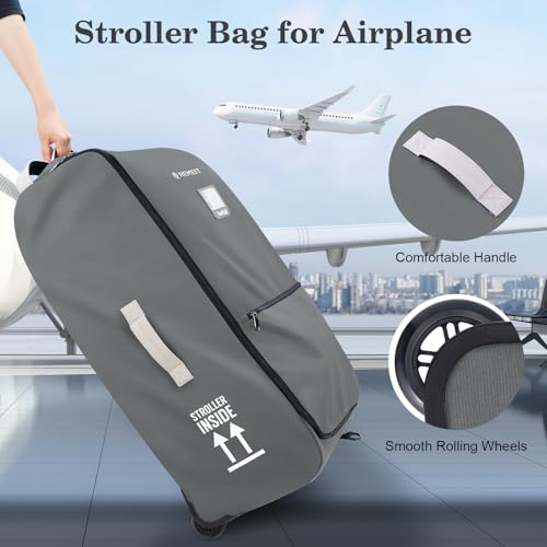 Stroller Bag Stroller Travel Bag for Airplane Compatible with UPPAbaby Vista V1 V2 V3