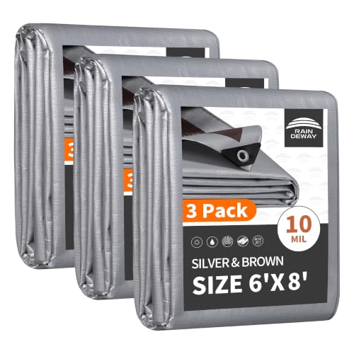 6x8 Feet 3 Pack (144 Sq Ft)