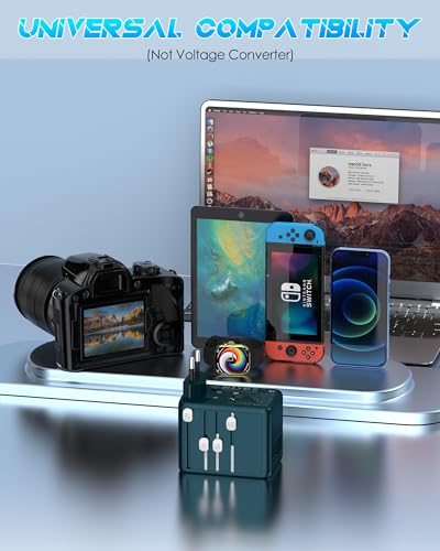 Universal Travel Adapter with 5 USB C