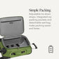 Sion Softside Expandable Spinner Luggage Durable Lightweight Travel Suitcase (2 Count)