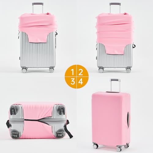 Travelkin Luggage Covers For Suitcase Tsa Approved Suitcase Cover Protector