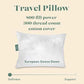 800 Fill Power European Goose Down Travel Pillow