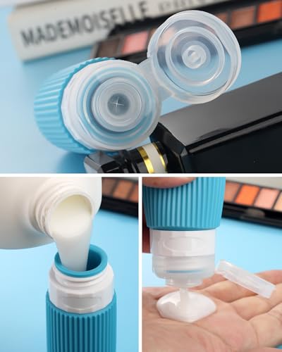 Travel Bottles for Toiletries 8 Pack (8 Count)