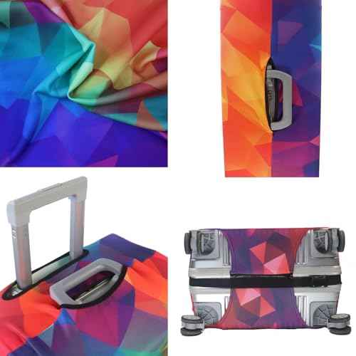 Thicker Travel Luggage Covers with Luggage Tag For Suitcase Tsa Approved