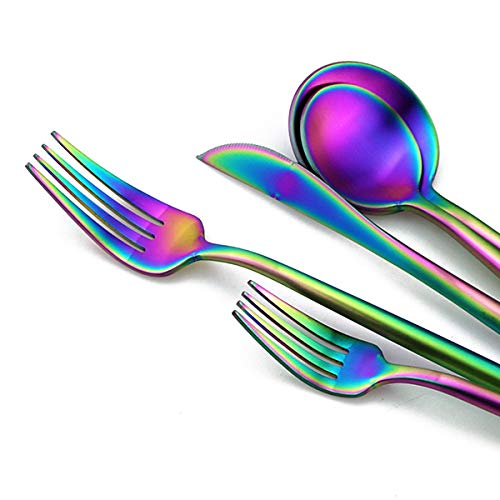 Matte Rainbow Silverware