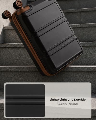 Carry On Luggage 22x14x9 Airline Approved with Spinner Wheels