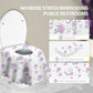 20 Pcs Toilet Seat Covers Disposable for Toddlers & Adults (20 Count)