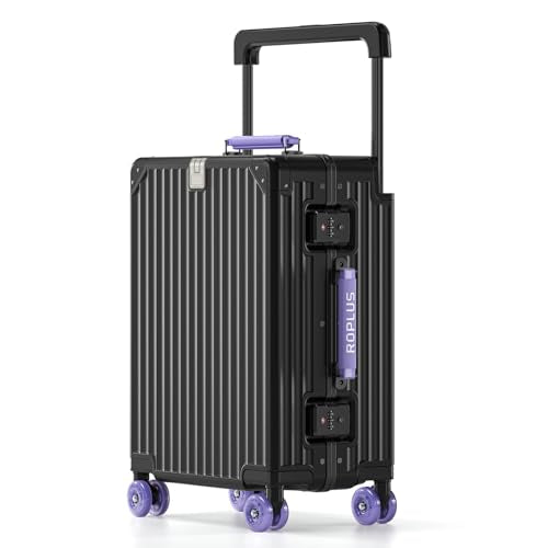 Aluminium Frame Carry on Luggage with Smooth Jelly Wheels
