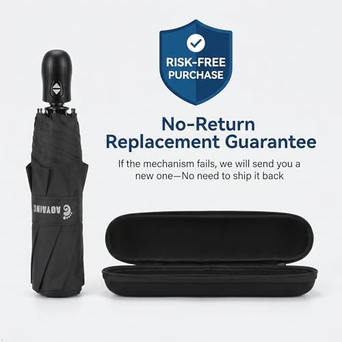 Compact Auto Travel Umbrella