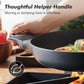 12.5in Nonstick Frying Pan Paella Pan
