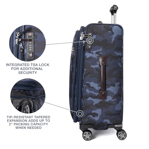 Platinum Elite Checked Luggage Spinner