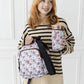 LunchTote Zippered Bag Insulated Neoprene Caddy (Football / X-Large 6.5 Quart Lunch Tote)