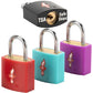 TSA Luggage Locks 4 (4 Count)