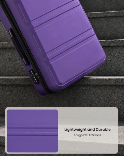 28 Inch Luggage Expandable Suitcase with Spinner Wheels TSA Lock