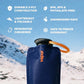 Collapsible Water Bottle with Carabiner