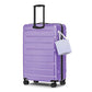 Large Suitcases with Wheels Hardshell 28 Inch Luggage TSA Approved Big Checked Luggage Durable Travel Rolling Suitcase for Women Lt Purple