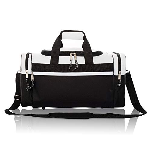 17" Blank Duffle Bag Duffel Bag Travel Size Sports Durable Gym Bag