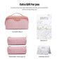 Travel Makeup Bag Cosmetic Bags for Women (3 Count)