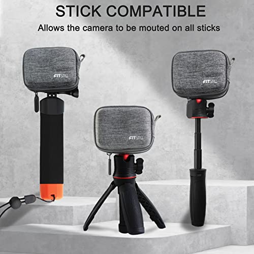 Grey Weaving Mini Carrying Case for Go Pro Hero 13