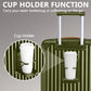 5 Piece Luggage Set with Cup Holder (5 Count)