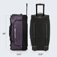 Duffel Bag with Rolling Wheels