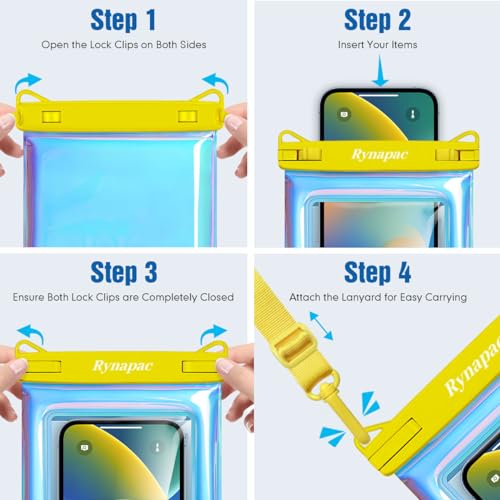 Waterproof Phone Pouch Floating [Up to 8.5''] (2 Count)