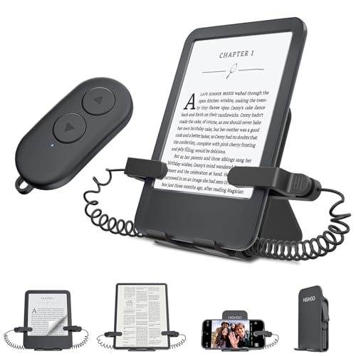 Remote Control Page Turner and Stand for Kindle Paperwhite Oasis eReaders