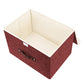 Foldable Storage Boxes with Lids 5 Pack Fabric Storage Bins with Lids (5 Count)