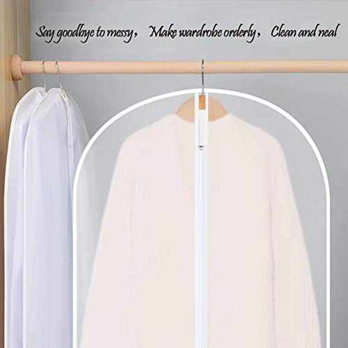 Garment Bags for Hanging Clothes (12 Count)