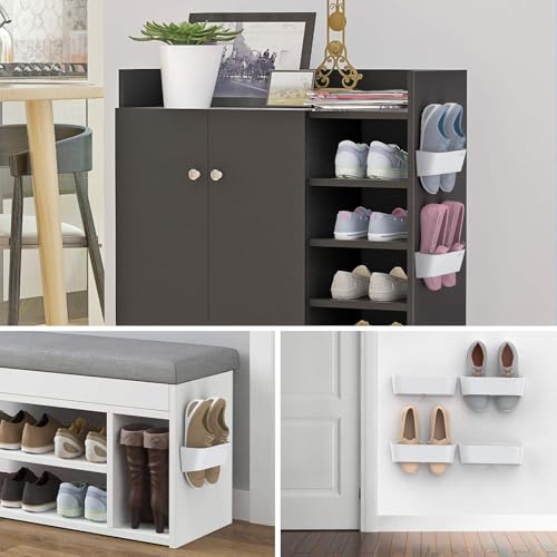6Pack Wall Shoe Rack (6 Count)