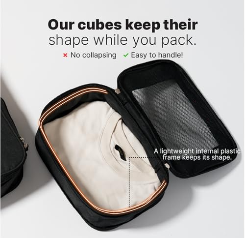 Premium Compression Packing Cubes for Travel