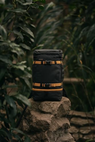 DAE Pack – All-in-One, Airline Approved Carry-On Backpack. Multi-Use Daypack with Pockets for Hydration Reservoir and Laptop, for School, Work, Travel, Hiking & Commuting. Includes Rain Cover
