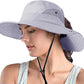 Women's Ponytail Safari Sun Hat