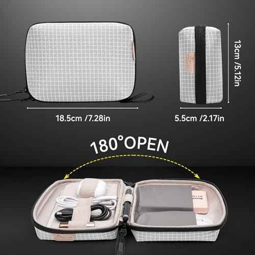 Electronics Organizer Cord Organizer Travel
