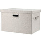 Large 17 36 Quart Collapsible Stackable Storage Bins with Lids