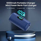 2 Pack] Mini Portable Charger 5000mAh Power Bank