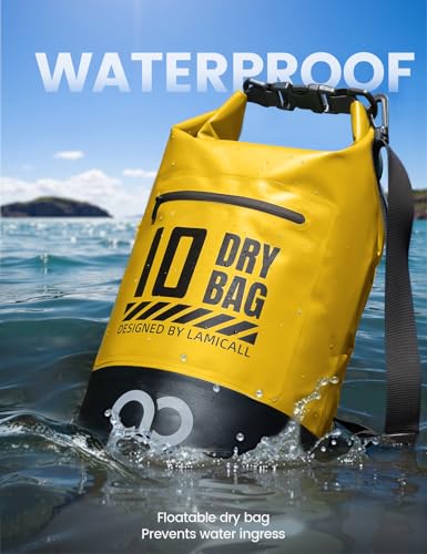 Dry Bag Waterproof Backpack with Phone Pouch 5L