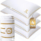Queen Memory Foam Pillows 4 (4 Count)