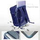 18" Travel Backpack Airlines Approved Personal Item Bag Women Navy