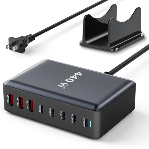 440W Fast Charging 8 Port USB C Charger Block (8 Count)