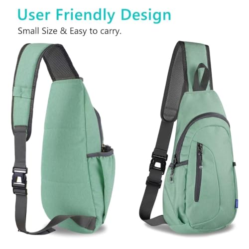 Small Sling Bag Lightweight Crossbody Bag for Women Men Hiking Backpack Travel Shoulder Bags Chest Daypack for Gym Work Casual Cycling Sports Z1