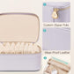 Travel Jewelry Case with 8 Velvet Jewelry Bags Travel Jewelry Storage Box Jewelry Organizer for Necklace Rings Earrings Teen Girls Gifts Trendy Stuff