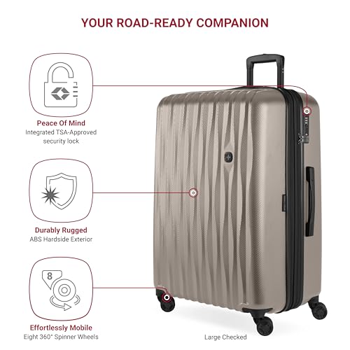7272 Energie Expandable Hardside Luggage with Spinner Wheels and TSA Lock (3 Count)