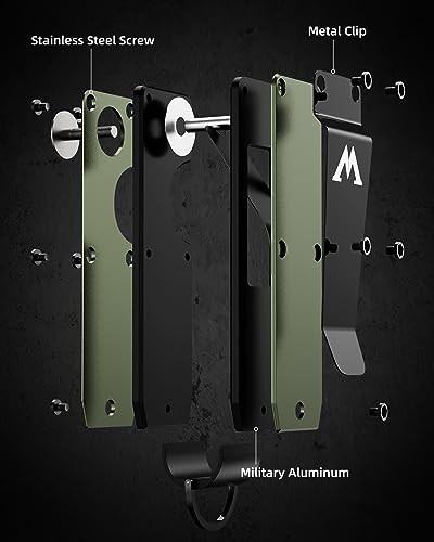 Key Organizer Compact Key Holder Metal Key Chain Minimalist key case key holder for keychain Secures 1