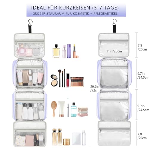 Hanging Travel Toiletry Bag for Women