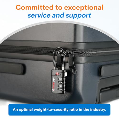 Open Alert TSA Approved Luggage Locks (4 Count)
