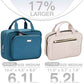 Travel Toiletry Bag for Women Hanging Organizer Makeup Case Pockets
