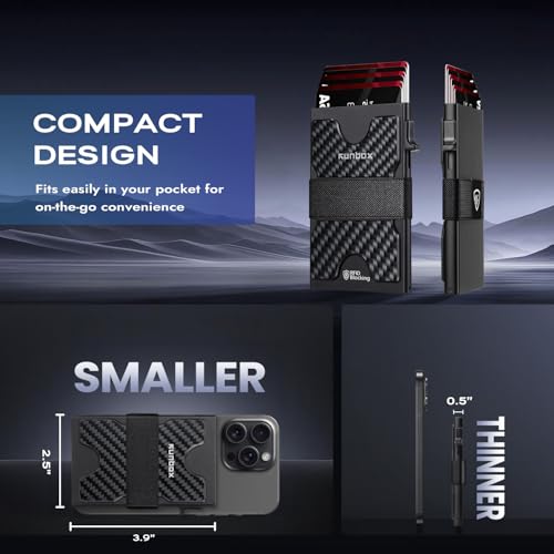 Slim Wallet for Men (12 Count)